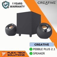 Flexi Tech CREATIVE Pebble Plus 2.1 USB Desktop Speakers with Subwoofer