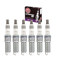 6 pc NGK Ruthenium HX Spark Plugs compatible with Ford F-150 3.5L V6 2011-2019