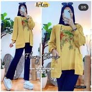 FLOWY BLOUSE BY ARKEN