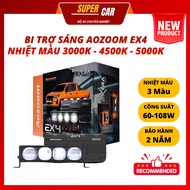 AOZOOM EX4 Color Bi-LED Spotlight 60W-108W LED Spotlight for Motorcycles and Cars
