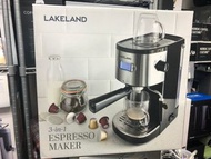 英國名牌- Lakeland 3合1濃縮咖啡機 (Espresso + Pod Coffee + Capsule)