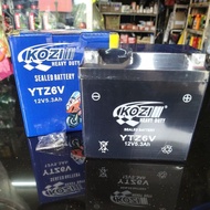 Battery motor kozi YTZ6V 12V5.3Ah