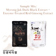 [Sample Mix] Ginseng by Pharm Myeong Jak Dark-Black Ginseng + Enzyme-Treated Red Ginseng Extract