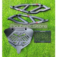 Honda RSX150 Side Engine Cover Carbon Cf + Coolant Cover RSX Radiotor Cover Vietnam Alloy Engine Cov