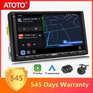 ATOTO 7 inch Double 2 Din Android Car Stereo 4G LTE WIFI GPS Bluetooth Wireless Android Auto CarPlay