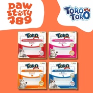 Toro Toro Plus (แพ็คใหญ่ 25 ซอง) ขนมครีมแมวเลีย โทโร่ พลัส ขนาด 375 กรัม