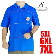 CY 64841  MAN CASUAL POLO COLAR SHIRT BIG SIZE PLUS 5XL 6XL 7XL