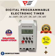 KG316T-II AC Timer/DC Timer 220V/12V Digital Programmable Electronic Timer Switch Digital Timer Elec