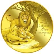 Puregold 5g Lion Gold Medallion | 999.9 Pure Gold