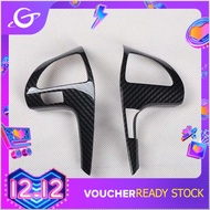 Bọc Vô Lăng Xe Hơi Họa Tiết Sợi Carbon Cho Toyota Fortuner 2011 2015 Phụ Kiện Nội Thất Xe Hơi Fortun