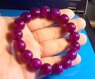 紫沙珍珠蜜臘 手珠(5A)佛珠 禪修可用 (琥珀手珠) vs 翳珀手珠................血珀手珠