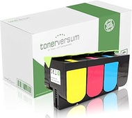 4 Toner Cartridges Compatible with Lexmark 71B20 Black Cyan Magenta Yellow for CS317dn CS417dn CS517