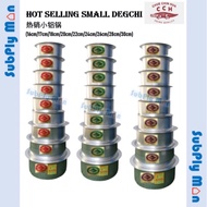 (16/17/18/20/22/24/26/28/30cm) Mamak Cooking,Soup,RIce,Steamboat,Curry Pot/Degchi- Periuk Sup,Kari,R