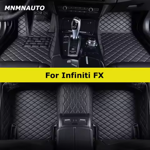 MNMNAUTO Custom Car Floor Mats For Infiniti FX FX30 FX35 FX37 FX45 FX50 Auto Carpets Foot Coche Acce