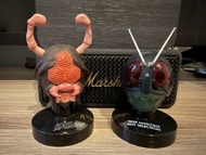 幪面超人頭像 櫻島1號 ＆ 蜘蛛男 仮面超人 假面騎士