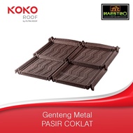 Genteng Metal KOKO Roof Pasir Coklat