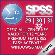 【OFFICIAL KEY】IBM SPSS 29 30 31 32 | Lifetime 12Y Valid | Statistics Software | Windows / macOS