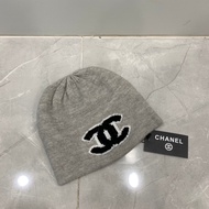 CHANEL444 Black Classic Double C Embroidered Baseball Cap