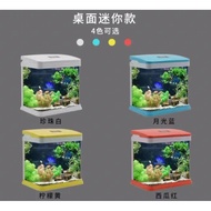 Pretty Mini Aquarium Set with LED light and pump Hos -180F | Cantik &amp; Comel