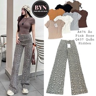 A476 pink rose shirt