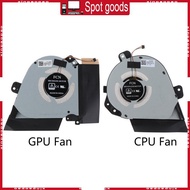 XI Laptop CPU GPU Cooling Fan for ROG Zephyrus G15 GA502IU GA502 Notebook Cooler Radiator for DC 5V 