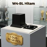 Gotrophy W4-BL Black Trophy Box (48 Pcs) - Base Base Base for Competition Trophy