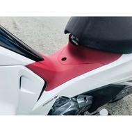 Fuled matte red belly cover like wave125i
