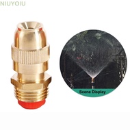 NIUYOIU Sprinkler Head, Brass Adjustable Atomizing Sprinkler Nozzle, Sprinkler Head Misting Nozzle G