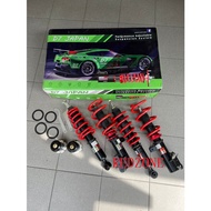 D7 JAPAN PROTON SAGA VVT BLM FLX ADJUSTABLE ABSORBER HI LOW BODY SHIFT (SPRING SOFT HARD) ABSORBER C