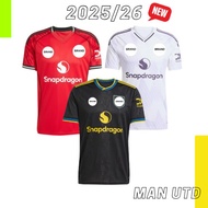 )Manchester_United MU Home Away 3rd Kit Football Jersey Murah KualitiJersey Jersi Bola Fan Player Is