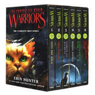 6Pcs Warriors The Complete First Series Original English Novel