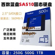 WD/西部數據SA510固態硬盤250G 500G臺式機筆記本電腦1TB SSD