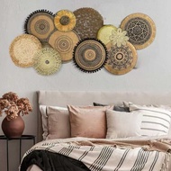 Bohemian Style Retro Background Wall Decoration ins Style Hand-Woven Wall Decoration European Style 