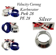 VELOCITY CORONG KARBURATOR PWK 28 PE 28 MODEL PENDEK WJY555