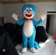 kostum badut Doraemon