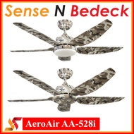 AeroAir AA528i Camo Design Aero Air DC Ceiling Fan with 24W Tri-color LED [Limited Edition]