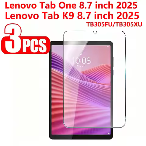 Tempered Glass For Lenovo Tab One 8.7 inch 2025 9H HD Scratch Screen Protector For Tab K9 TB305XU/TB