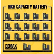 BEMAX ORIGINAL BATTERY WITH RIBBON FOR iP ALL MODEL (HIGH CAPACITY+LONG LASTING)