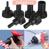 SOLIGHTER IBC Tank Adapter Thicken Water Connectors Tap Connector For Home Garden Outlet Connection