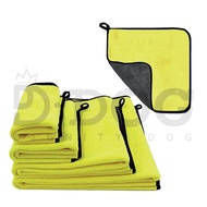 【 DIGNITY DOG 】 Pet Drying Towel Dog Bath Towel Pets Bathtub Towel Cats Cleaning Towel Yellow & Blac