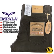 IMPALA Brand Men's Straight Cut Stretchable Cotton Jeans (ST05-143S)
