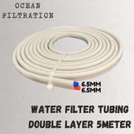 1/4"Water Filter Double Tube Hose Tubing For Coway, Elken, Cuckoo, LG, SK Use