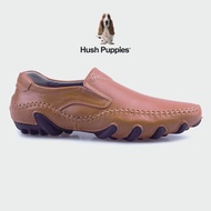 Hush Puppies รองเท้าผู้ชาย รุ่น STARK HP IHDFB0882G - สีน้ำตาล รองเท้าหนังแท้ รองเท้าทางการ รองเท้าแบบสวม