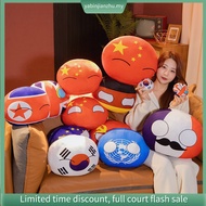 49 Styles 10cm Country Ball Plush Toys Poland Ball Pendant Country Flag Balls Gifts