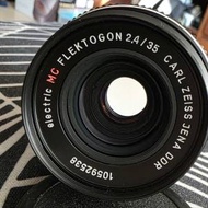 Carl Zeiss 35mm f2.4 Flektogon 红MC