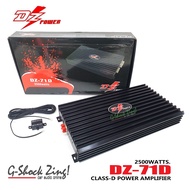 DZ POWER เพาเวอร์แอมป์ Class d/คลาสดี ขับซับเบส พาวเวอร์แอมป์ เครื่องเสียงรถ แอมป์รถยนต์ พร้อมรีโมทบูสเบส DZ POWER รุ่น DZ-71D