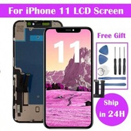Incell LCD Display Screen With Touch Digitizer Assembly For IPhone 11, No Dead Pixels, Replacement S