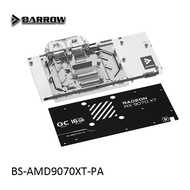 Barrow full coverage GPU Water Block for ASRock RX 9070 XT Taichi OC Copper Radiator BS-AMD9070XT-PA