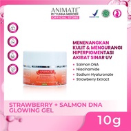 Animate Strawberry + Salmon DNA Glowing Gel 10 gr