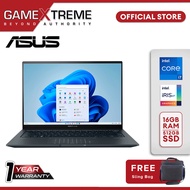 ASUS Zenbook 14.5" OLED Touch Laptop i7 Processor 16GB RAM 512GB SSD Inkwell Gray Q420VA EVO I7512